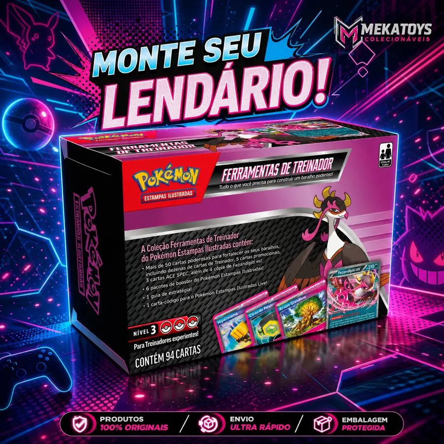 Ferramenta De Treinador Pokémon Fezandipiti Ex