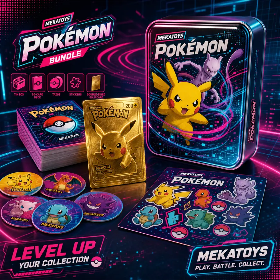 Kit Mekatoys Pokémon Iniciante