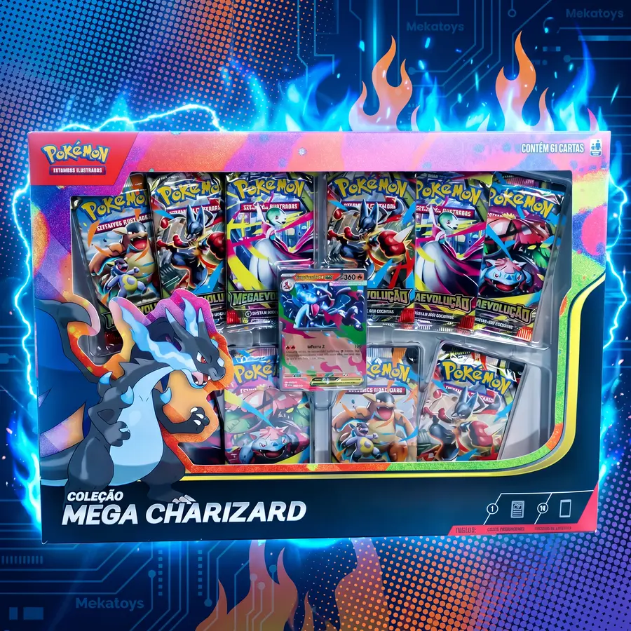 Coleção Mega Charizard X ex