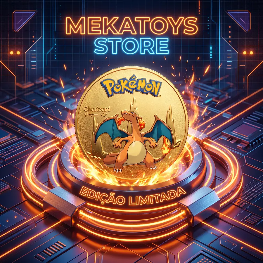 Moeda colecionável Charizard