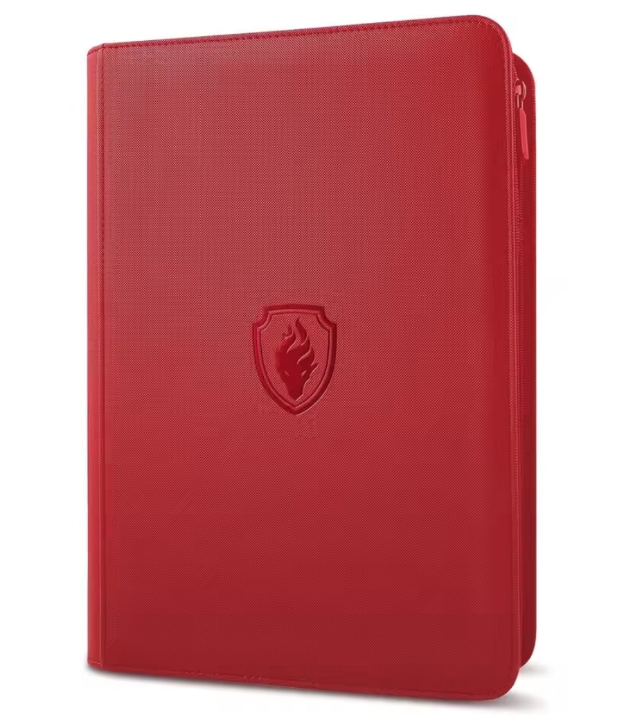 Álbum de Cartas Premium - Vermelho
