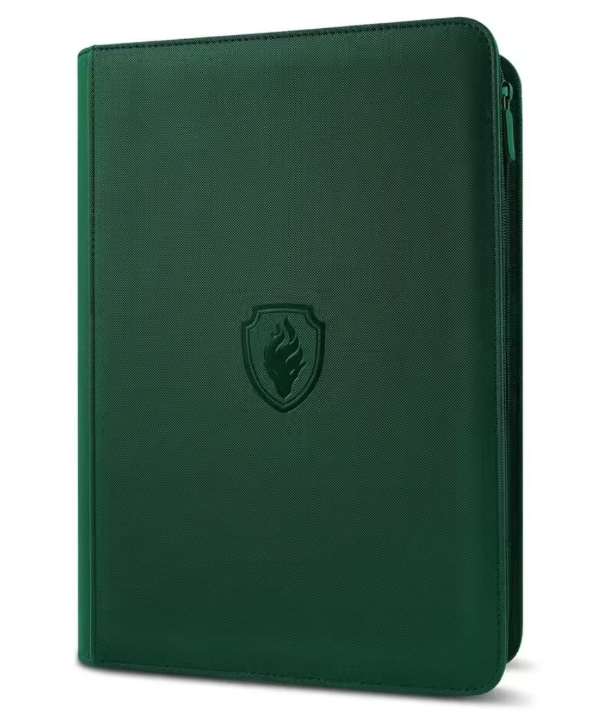 Álbum de Cartas Premium - Verde Escuro