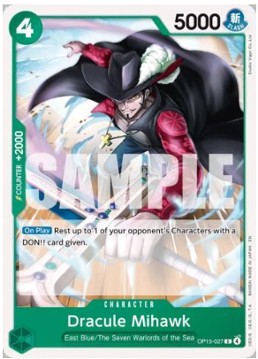 Dracule Mihawk (OP15-027)