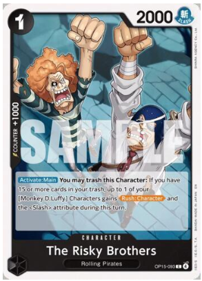 The Risky Brothers (OP15-093)