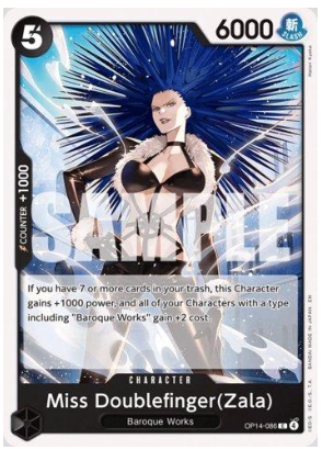 Miss Doublefinger (Zala) (OP14-086)